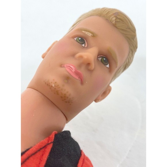 New Kids On The Block  Ken Doll Donnie Walburg Rat Tail 1990 Big Step Hasbro - Picture 12 of 16